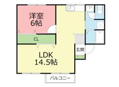 ライムハイツの間取り画像