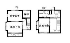 石川ハイツAテラス（光）の間取り画像