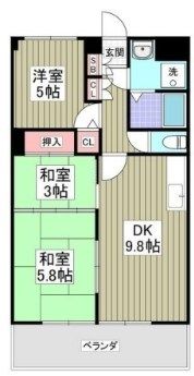 パストラルはせがわの間取り画像