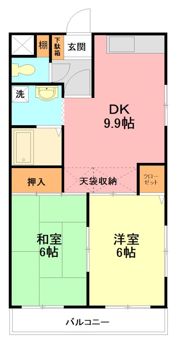 リバーシティ中山B棟の間取り画像