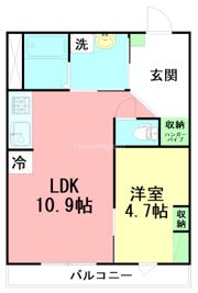 Blu legna（ブルーレーニャ）の間取り画像