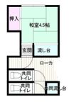 天沼アパートの間取り画像
