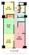 アーバンハイツ扇町の間取り画像