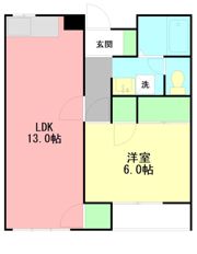 メゾンアイリスFの間取り画像
