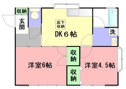 リヴィエールフクイの間取り画像