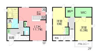 シェフィールドB棟の間取り画像