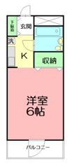 プラーズ徳延の間取り画像