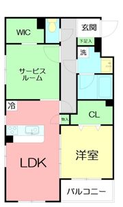 HIGH LANDHONSONの間取り画像