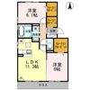 コンフィデンテIの間取り画像