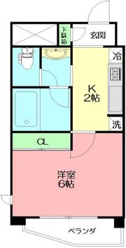 ヴァンヴェール2の間取り画像