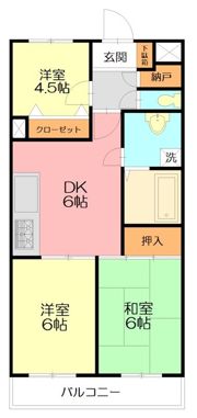 サンヒルズ東戸塚の間取り画像