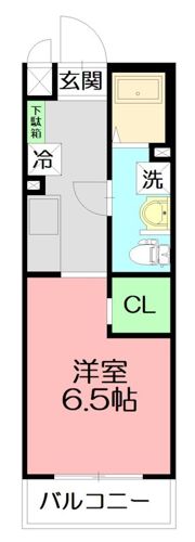 カレッジヒルズEの間取り画像