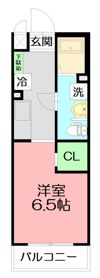 カレッジヒルズEの間取り画像