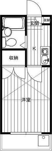 HILL’S高座渋谷の間取り画像