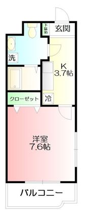 ハモーサ湘南の間取り画像