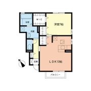 クレストクレールの間取り画像