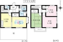 テラス大門の間取り画像