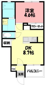 レザンベルクの間取り画像