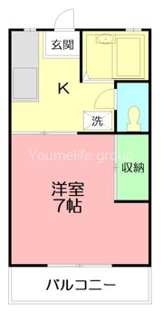 第2田中ハイツの間取り画像