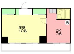 ルックハイツ江ノ島2番館の間取り画像