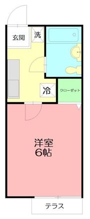 シティハイムS・1の間取り画像