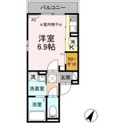 セジュール大船Sの間取り画像