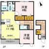 フルールベルテ二番館の間取り画像