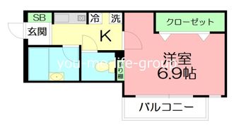 マーレ TAKEI 参番館の間取り画像