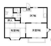 落合ハイツの間取り画像