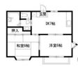 落合ハイツの間取り画像