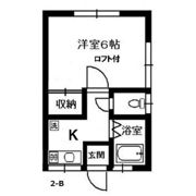ハイツ片野の間取り画像