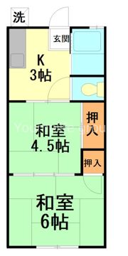 都喜和荘の間取り画像