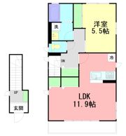 ハイムエイトII D棟の間取り画像