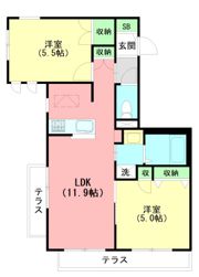 FUDO XIIIの間取り画像