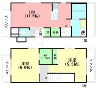 FUDO XIIIの間取り画像