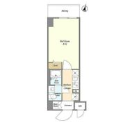 LIME RESIDENCE HIRATSUKA WESTの間取り画像