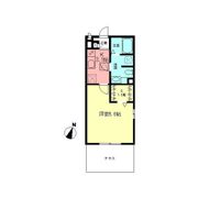 アミカ湘南Aの間取り画像