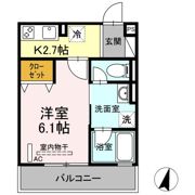 アイウェル湘南台の間取り画像