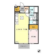 モナリエ飯泉の間取り画像