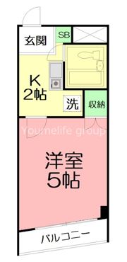 ビューハイツ湘南の間取り画像