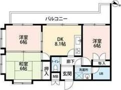 ヒルサイドクラタの間取り画像