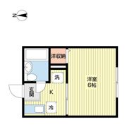 シティハイムいちご荘の間取り画像
