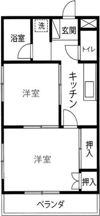 第三伸和コーポの間取り画像