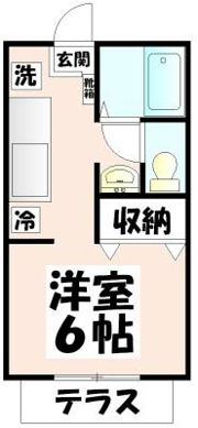 サンシティ岩原の間取り画像