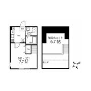 ハーミットクラブハウス鎌倉ビーチの間取り画像