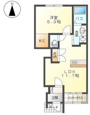 サニーウェルの間取り画像