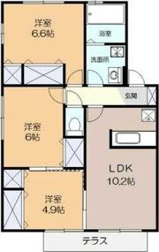 ソレイユ・タカミネの間取り画像