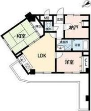 フローラルパレス元町の間取り画像