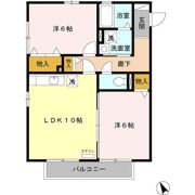 リヴェール文の間取り画像