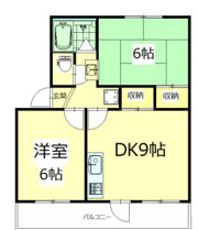 コーポ川井の間取り画像